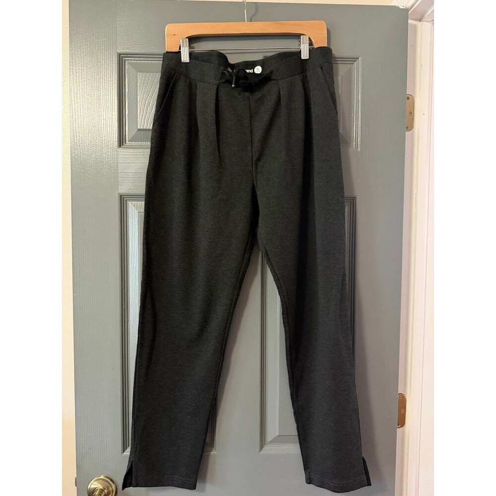 Betabrand Womens Skinny Leg Soho Joggers Size XL Long Grey Stretch W1528-CH